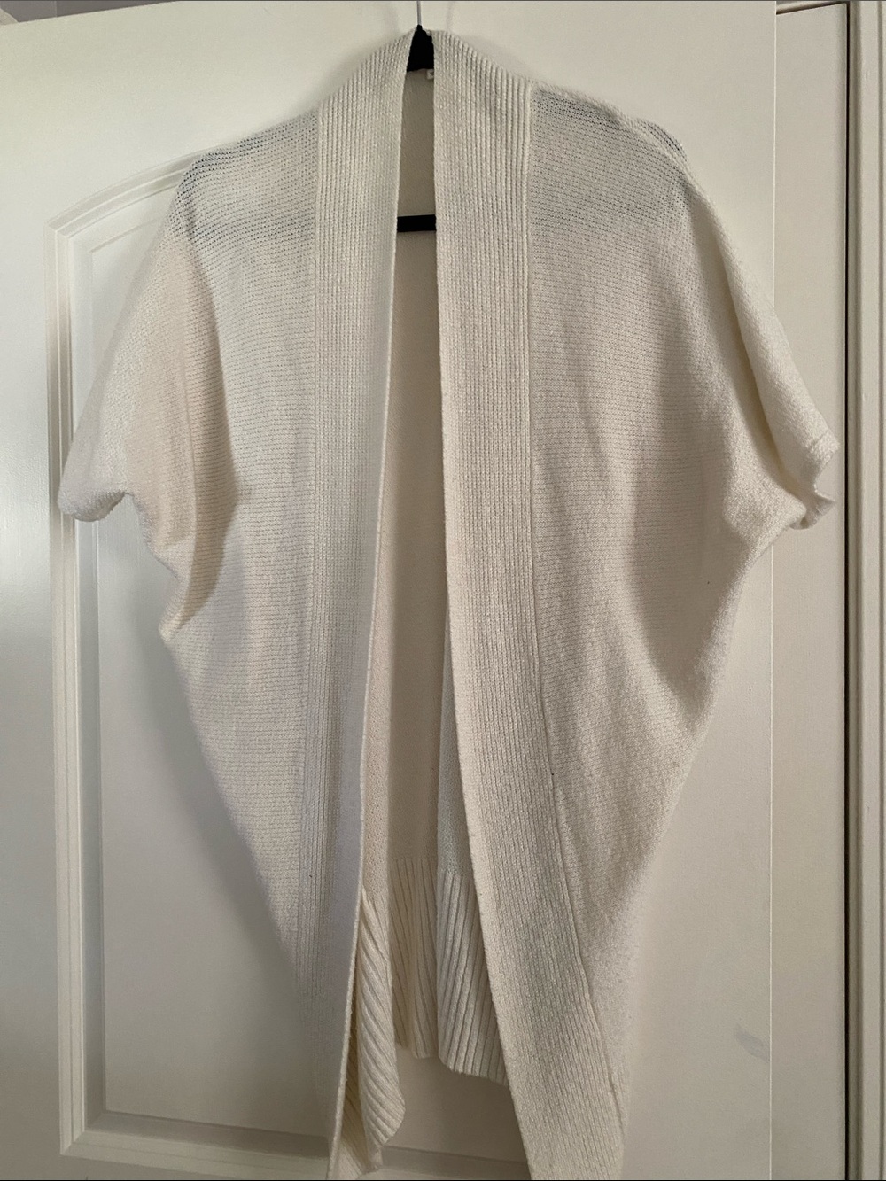 Merona Cream Open-Front Knit Poncho Shrug